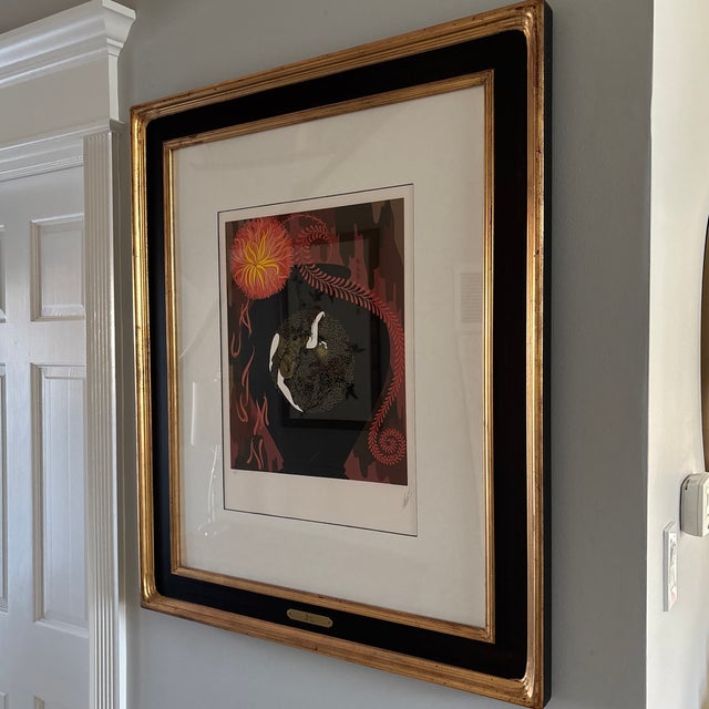 1950s 1950s Art Deco Print by Erté For Sale - Image 5 of 9