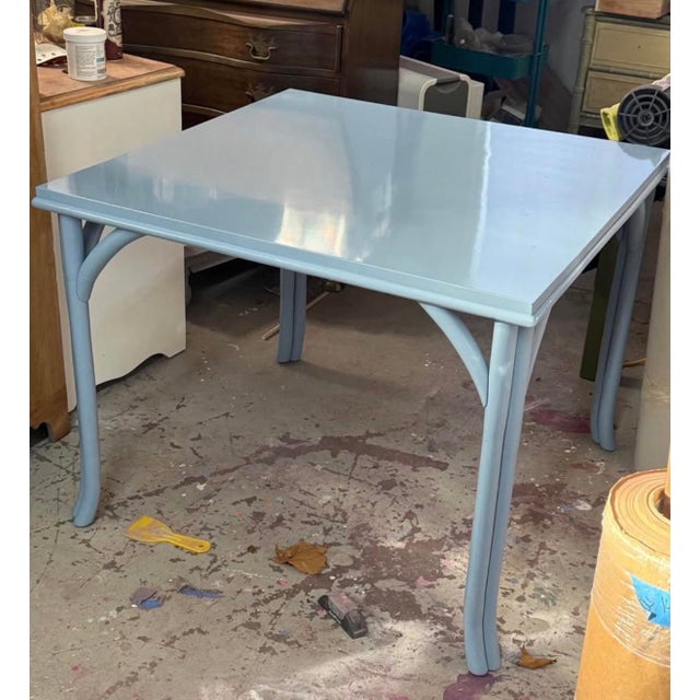 Vintage Lacquered Game Table For Sale - Image 4 of 4