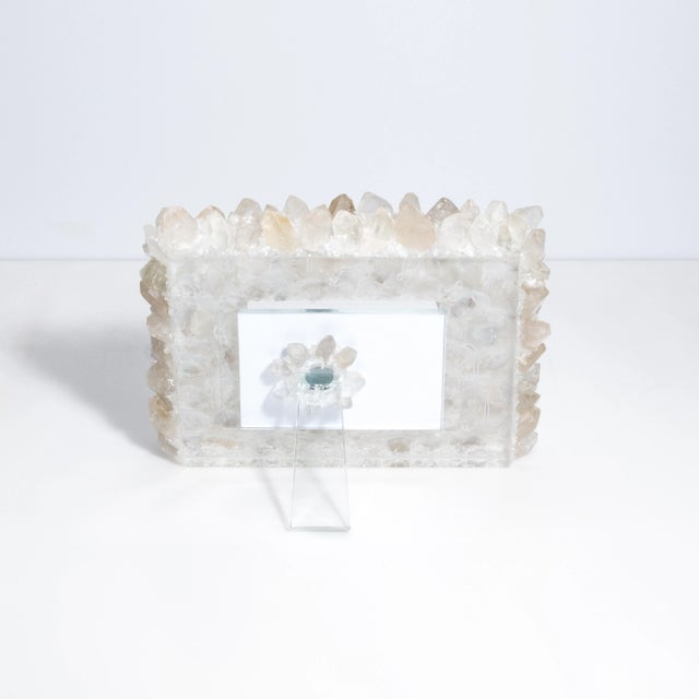 2020s Frame Large Horizontal White Quartz For Sale - Image 5 of 6