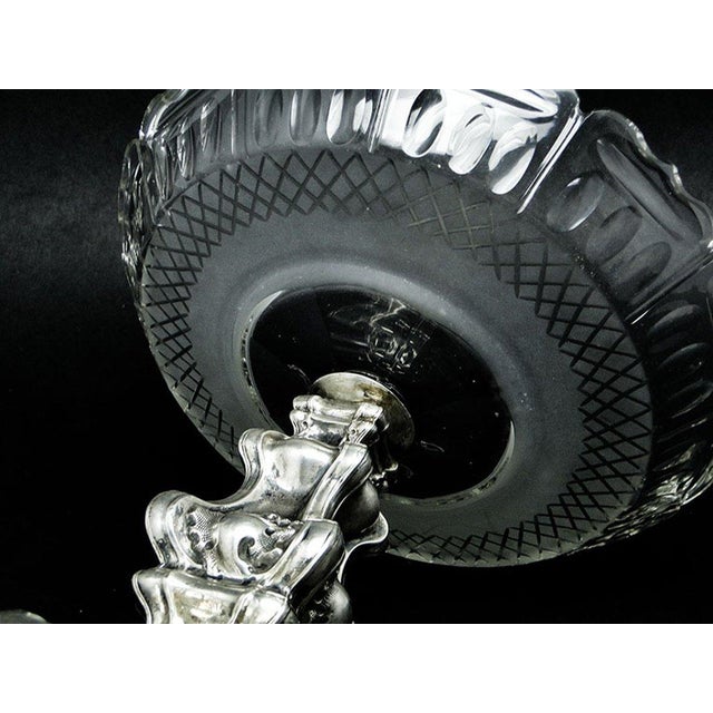 19th Century Austro-Hungarian Silver Fruit Platter For Sale - Image 3 of 11