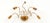 Adjustable Wall Light in Brass, in Very Good conditions. Designed 1980 to 1989 Up to 250V (Europe/UK Standard).The wiring...