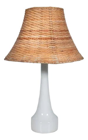 Vintage Glass Table Lamp from Holmegaard
