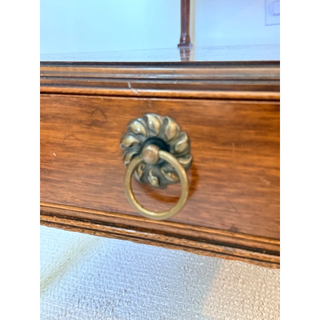 Wood Pair of Vintage Georgetown Galleries Two Tier End Tables For Sale - Image 7 of 12