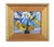2020s Impressionist Floral Mixed Bouquet of Flowers Painting Including the Antiqued Gold Wood Frame For Sale - Image 5 of 6