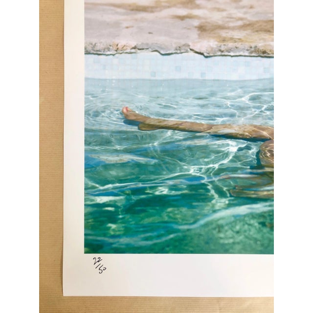 Audrey Hepburn Swims - Signed Limited Edition C Print 22 of 50, 1966 For Sale - Image 3 of 4