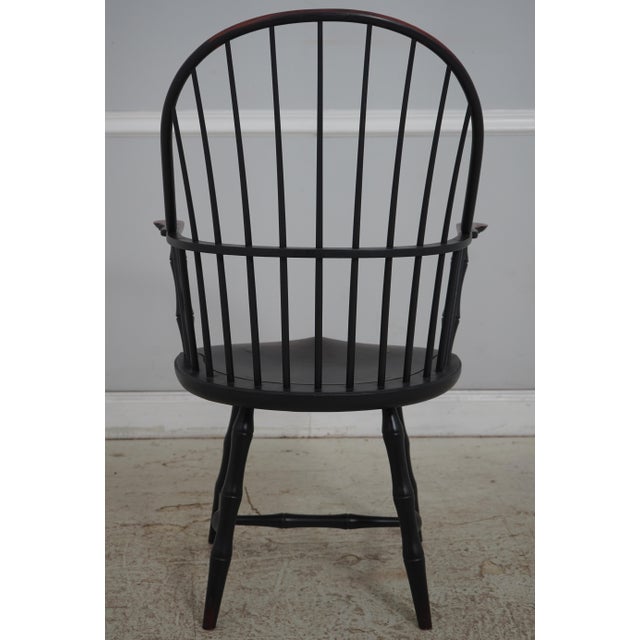 Set of 6 Sack Back Windsor Dining Room Chairs For Sale - Image 4 of 18