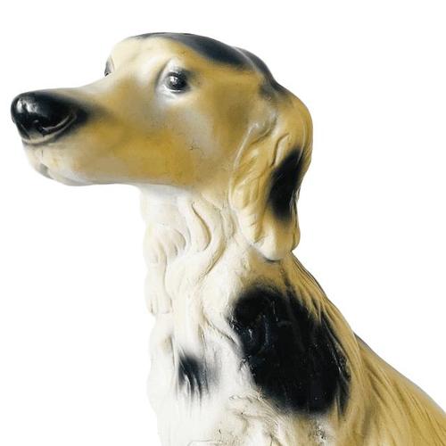Vintage Italian Dog Statue, 1970s For Sale - Image 5 of 10
