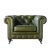 Upholstered in rich Brazilian cowhide leather, this collection stands out with its distinctive Great Britain racing green...