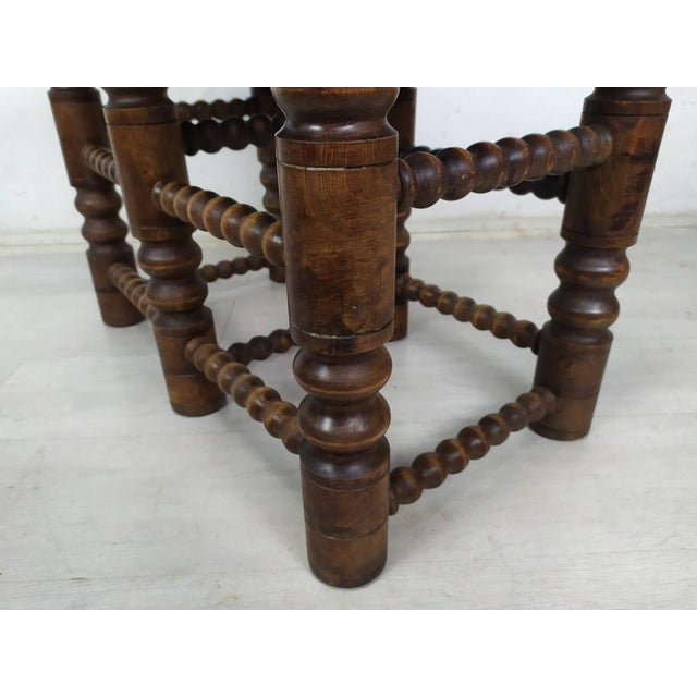 Brutalist Coffee Table by Charles Dudouyt, 1940s For Sale - Image 14 of 15