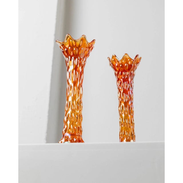 Antique Fenton Vases, 1930s, Set of 2 For Sale - Image 5 of 11