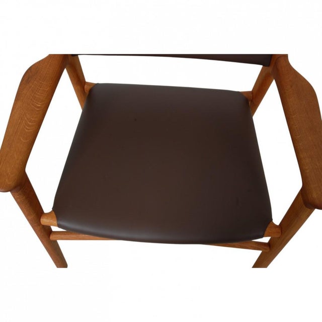 JH-515 Chair in Oak by Hans Wegner, 1950s For Sale - Image 12 of 18