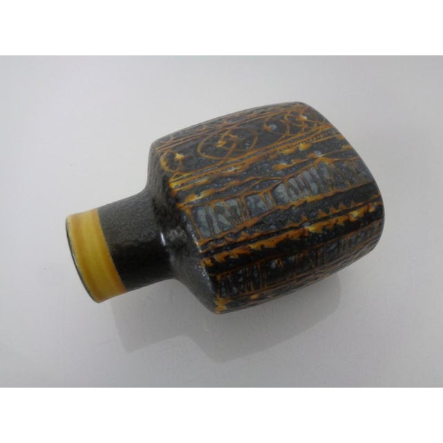 Baca Fajance Studio Ceramic Vase by Nils Thorsson for Royal Copenhagen, Denmark, 1960s For Sale - Image 17 of 18