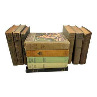 Antique Shades of Green Books S/11 For Sale