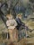 Late 19th Century Large 19th Century Watercolor of a Couple Sitting Under a Tree by Gean Smith (1858-1928) For Sale - Image 5 of 10