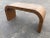 Mid-Century Modern Vintage Seagrass Waterfall Console Table For Sale - Image 3 of 13