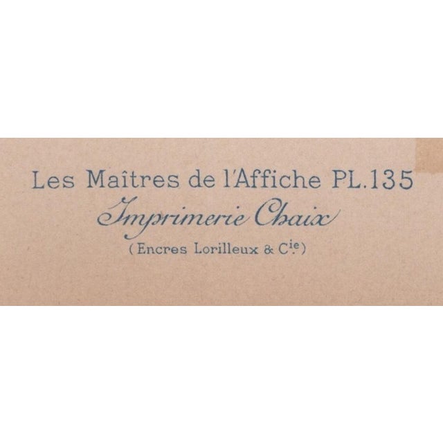 Lucien Lefèvre, Absinthe Mugnier, 1898, Lithograph For Sale - Image 9 of 13