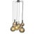 Vintage Cascade Hanging Pendant in Smoked Glass, 1960s For Sale - Image 4 of 11