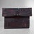 Rare antique Japanese wooden storage chest with loose lid, dating from the early Meiji period, c. 1870–1890. Dimensions:...