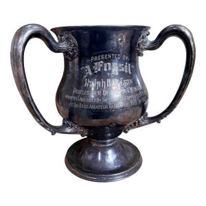 1912 Silver Plated Newspaper Publishing Trophy