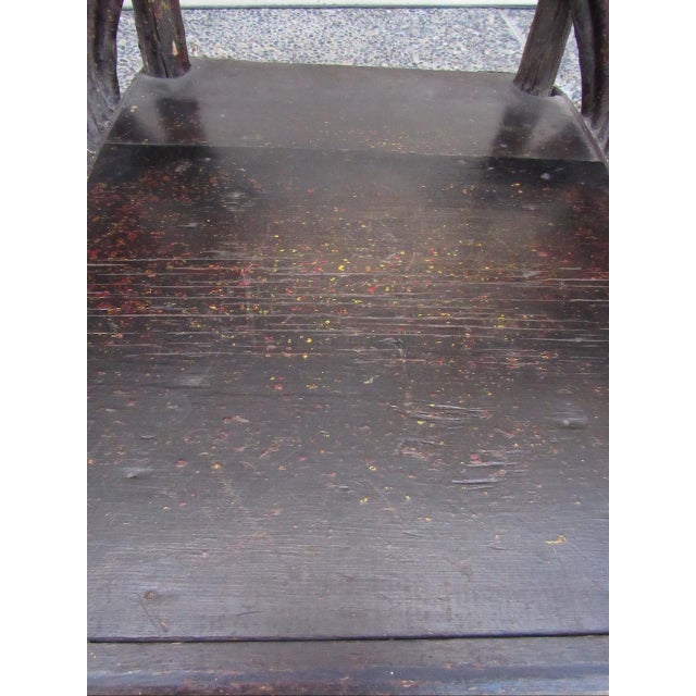 Antique Folk Art Bentwood Twig Chair For Sale - Image 10 of 18