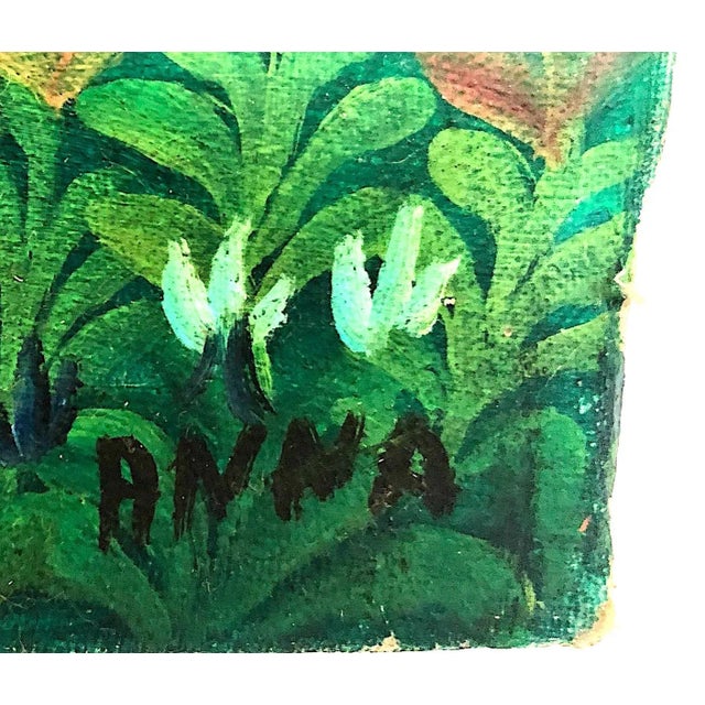 At its height in 1950s Haiti, the Naïve art movement drew upon scenes from daily life such as this rural landscape that...