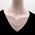 Vintage 14k Gold Bar Link and Rope Chain For Sale In Los Angeles - Image 6 of 9