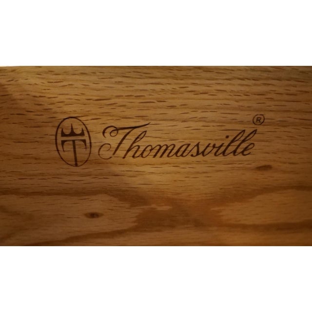 Brown 1970s Thomasville Furniture Segovia Collection Spanish Mediterranean 66" Triple Dresser For Sale - Image 8 of 14