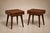 Brazilian Modern Pair of Imbuia Wood Nightstands by Teperman, Brazil, 1950s For Sale - Image 12 of 18