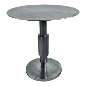 Deco Nickel Bistro Table