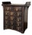 Antique Wooden Apothecary Tabletop Chest - 14-Drawer Desktop Cabinet For Sale