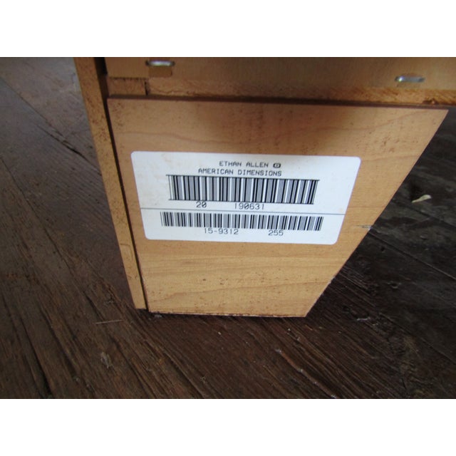 Ethan Allen American Dimensions Solid Maple Bookshelf For Sale - Image 9 of 9