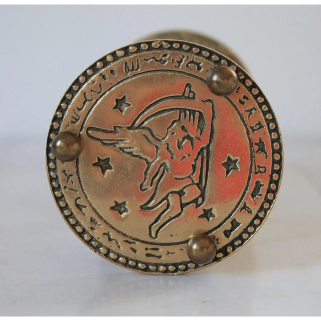 Metal Vintage Solid Brass Hour Glass or Sand Timer For Sale - Image 7 of 7