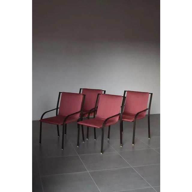 Mid-Century Modern Italian Tasty Chairs, Set of 4 For Sale - Image 3 of 6