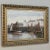 Impressionist Antique Framed Oil Painting on Canvas by G. Hodeige Dated 1936 For Sale - Image 3 of 13