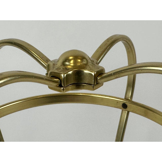 Mid-Century Modern Austrian Aluminium and Brass Umbrella Stand, 1960s For Sale - Image 6 of 11