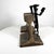 1968 Modernist Sculptural Railway Spike Bookends For Sale - Image 4 of 10