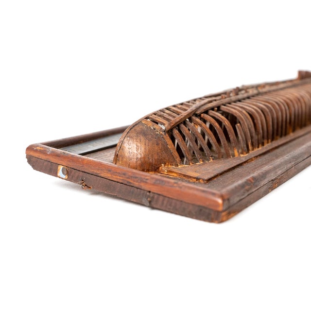 1861 Documented Patent Ship Model – San Francisco Steamship Framing Representation For Sale - Image 12 of 13