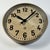 Large Brown Industrial Factory Wall Clock from Chronotechna, 1950s For Sale - Image 6 of 18