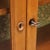 Italian Bookcase in Walnut Fir and Glass For Sale - Image 6 of 10