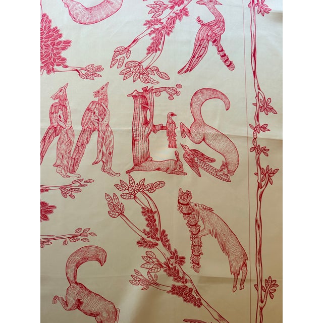 Hermes Alphabet III silk scarf 1990 This poetic scarf celebrates calligraphy. Through a play of movement, different wild...