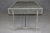 1940s Maitland Smith Art Deco Style Metal Faux Shagreen Coffee Table For Sale - Image 5 of 11