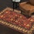 Enhance your home with this exquisite hand-knotted Super Kazak rug, crafted from fine hand-spun wool and dyed with all-...