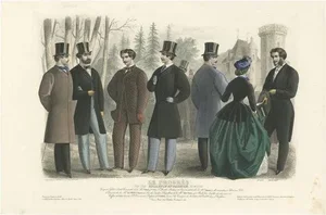 Fashion Print, 1861, Paper