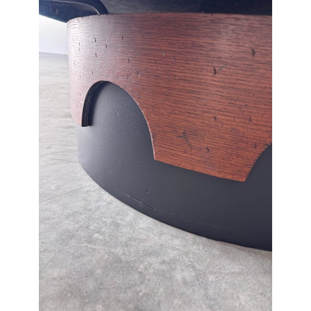 Mid 20th Century Restored Mid Century Adrian Pearsall Strictly Spanish Swivel Club Chair Pair For Sale - Image 5 of 7