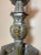 Metal Large Antique Chinese Handmade Pewter Brass Pagoda Tower Electric Table Lamp For Sale - Image 7 of 13