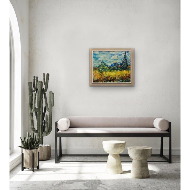 Chantal Grimb, Everything Is Rhythm, 1972, Oil Painting For Sale - Image 11 of 18