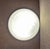 Vintage Ceiling Lamp with Stainless Steel Frame and White Mottled Glass Shade by Putzler, 2000s For Sale - Image 3 of 9