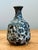 Vintage Black and White Textured Ceramic Vase For Sale - Image 11 of 14