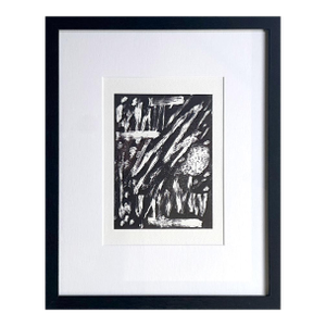 Bruce J. Bloom Monochrome Print 12 X 15