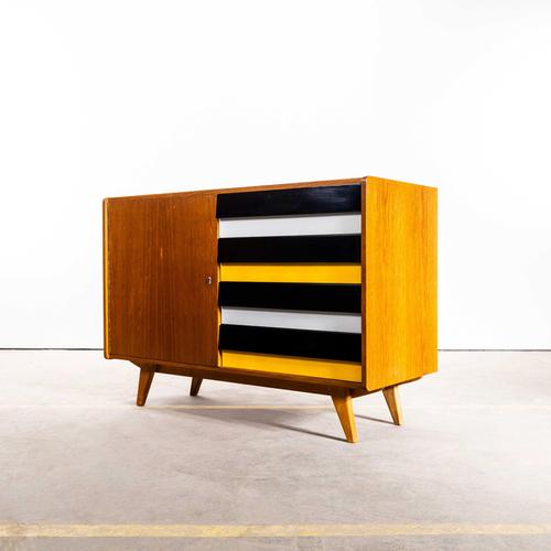 1950s Mid-Century Cabinet Sideboard by Jiri Jiroutek for Interieur Praha, 1950s For Sale - Image 5 of 11